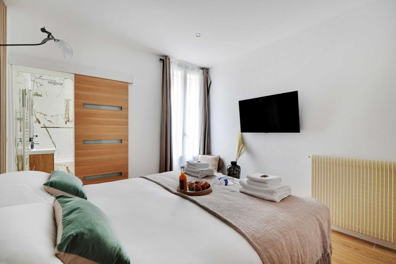 Welcoming Apartment - 1Br-4P - Sacre-Coeur Paris Luaran gambar
